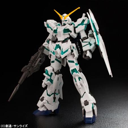 Gundam - HGUC - RX-0 Unicorn Gundam (Destroy Mode Green Frame Ver.) 1/144 Bandai - 2