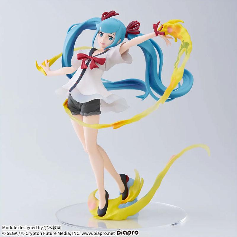 Hatsune Miku Project Diva MEGA39’s Figurizm Hatsune Miku Shiny T.R. (Caja Dañada)