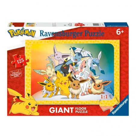 Pokemon Giant Floor Jigsaw Puzzle (125 pieces) Ravensburger - 1