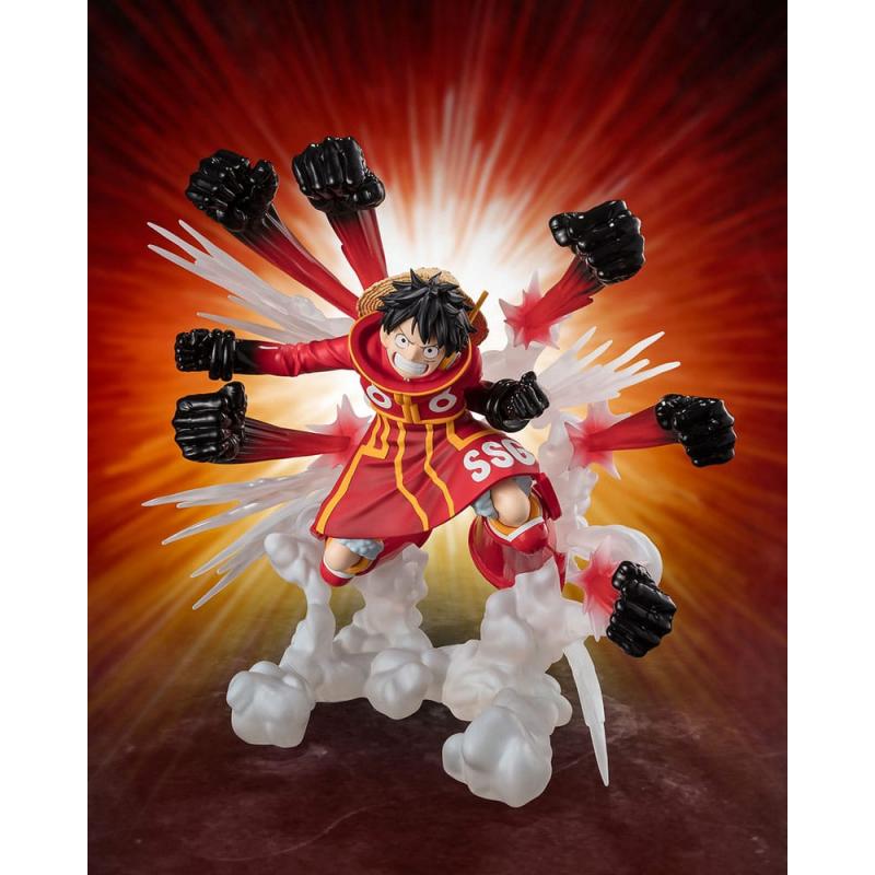 One Piece FiguartsZERO Monkey D. Luffy (Gum Gum Hawk Gatling)