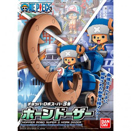 One Piece Chopper Robo Super No. 3 Horn Dozer