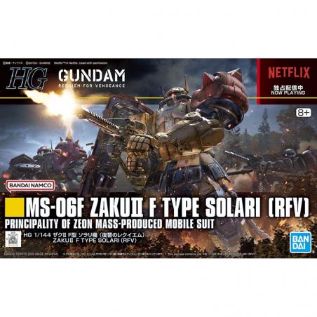 Gundam - HGRFV - 254 - MS-06F Zaku II F Type Solari (RFV) 1/144