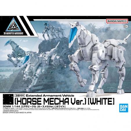 30MM Extended Armament Vehicle (Horse Mecha Ver.) [White] 1/144