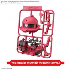 Gundam - CharZaku-kun DX Set (with Runner Ver. Recreated Parts) 1/1 Bandai - 3