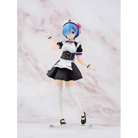 Re:Zero Precious Figure Rem Nurse Maid Ver. Renewal Edition Taito - 1