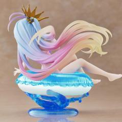 No Game No Life Aqua Float Girls Shiro Renewal Taito - 3