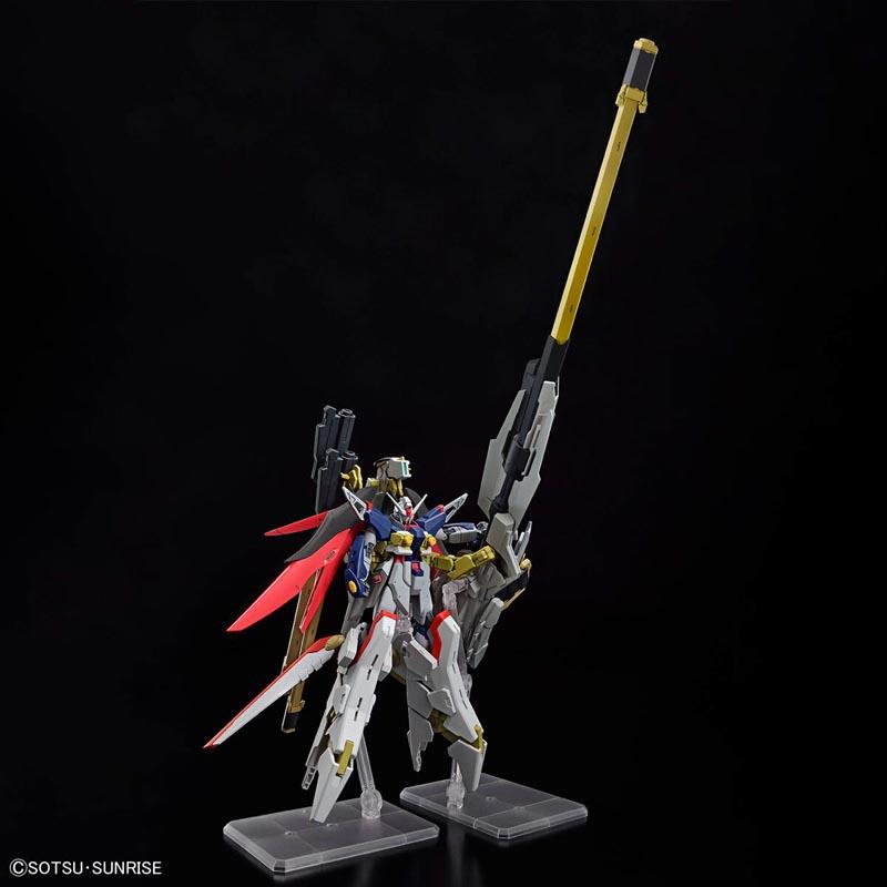 Gundam - HGCE - 258 - ZGMF/A-42S2 Destiny Gundam Spec II & A-GXQ754/V2 Zeus Silhouette 1/144