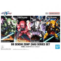 Gundam - BB Warrior - ZGMF Zaku Series Set