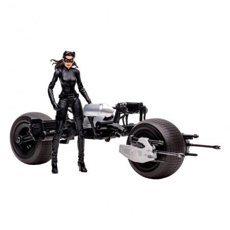 DC Multiverse Batpod with Catwoman (The Dark Knight Rises)