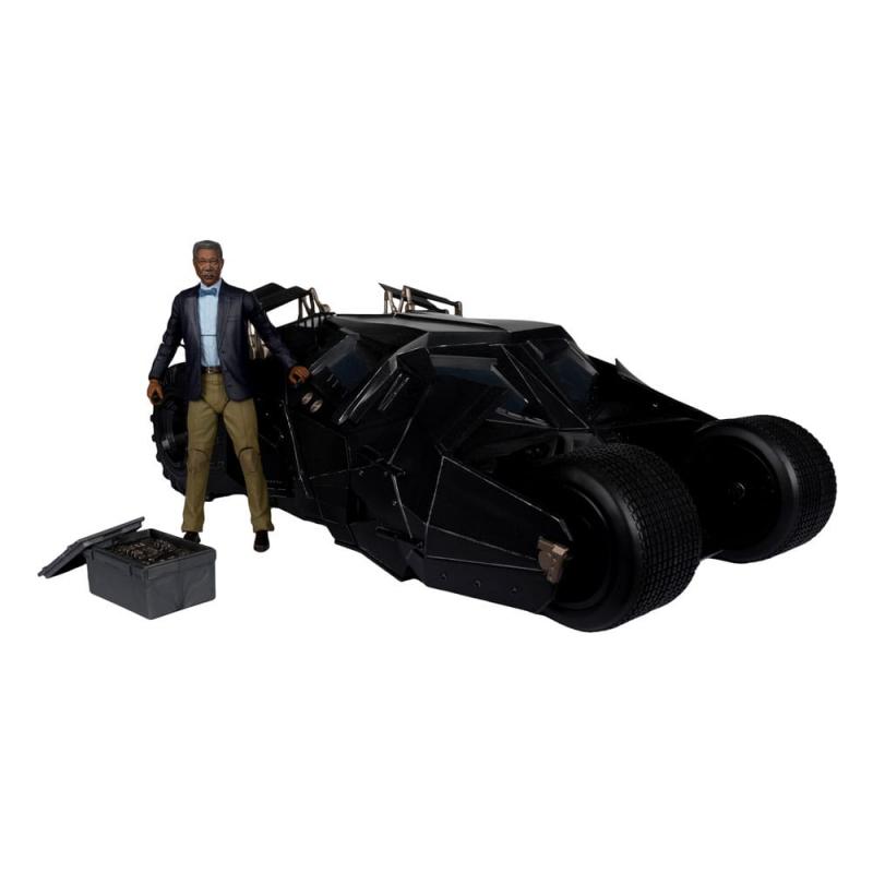 DC Multiverse Tumbler with Lucuis Fox (The Dark Knight) (Gold Label)