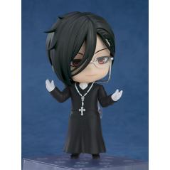 Black Butler: Boarding School Arc Nendoroid Sebastian Michaelis: Sapphire Owl Ver. Good Smile Company - 5