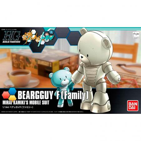 Gundam - HGBF - 022 - KUMA-F Beargguy F (Family) 1/144