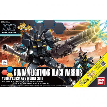 Gundam - HGBF - 061 - PF-73-3BL Gundam Lightning Black Warrior 1/144