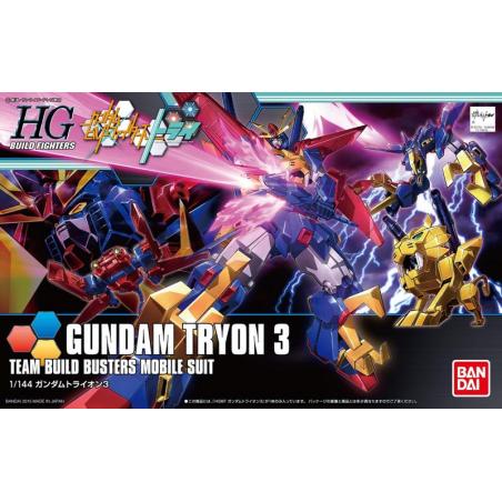 Gundam - HGBF - 038 - Gundam Tryon 3 1/144