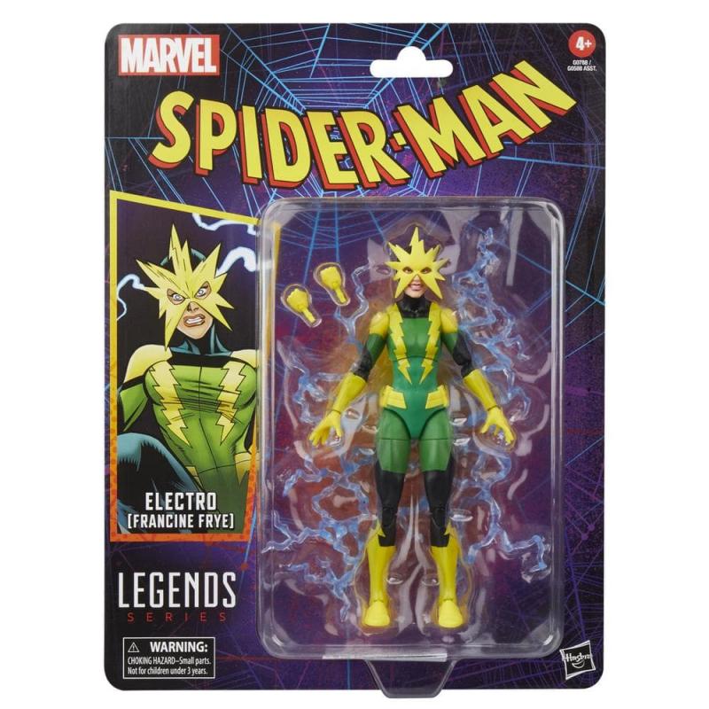 Marvel Legends Series Spider-Man - Electro (Francine Frye)