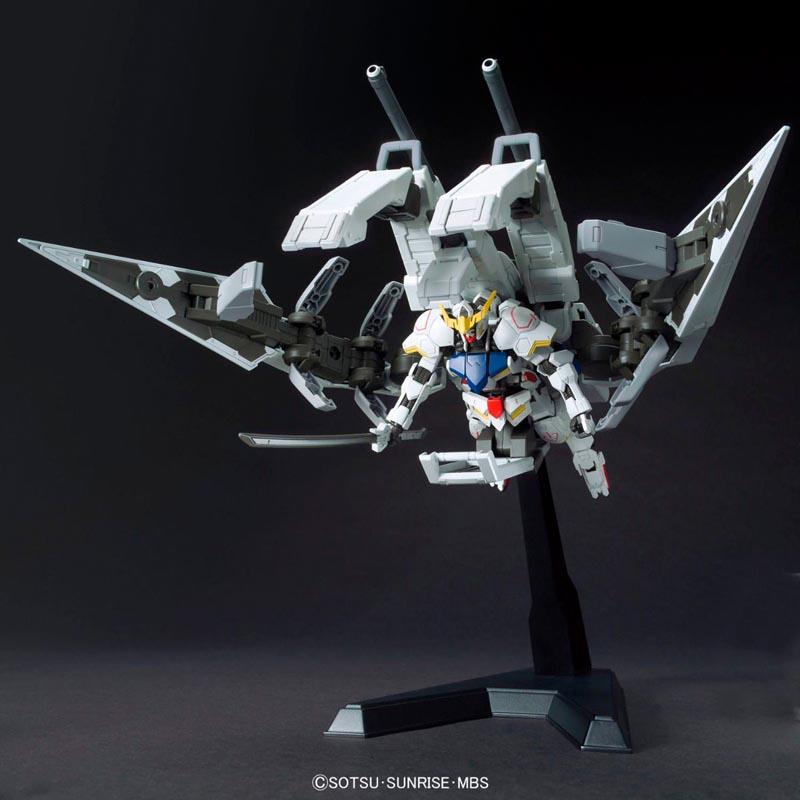 Gundam - HGI-BO - 007 - ASW-G-08 Gundam Barbatos + Long Distance Transport Booster Kutan Type-III 1/144