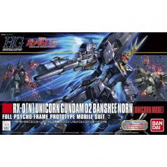 Gundam - HGUC - 153 - RX-0[N] Unicorn Gundam 02 Banshee Norn (Unicorn Mode) 1/144