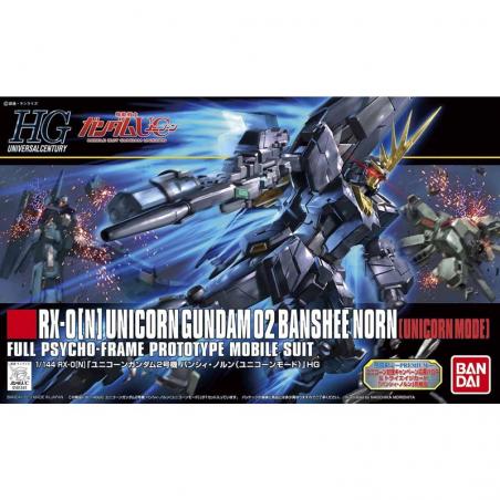 Gundam - HGUC - 153 - RX-0[N] Unicorn Gundam 02 Banshee Norn (Unicorn Mode) 1/144