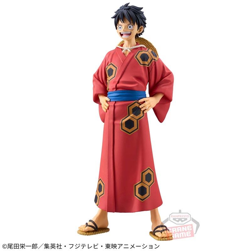 One Piece Dxf The Grandline Series Wanokuni Monkey D. Luffy Yukata Ver.