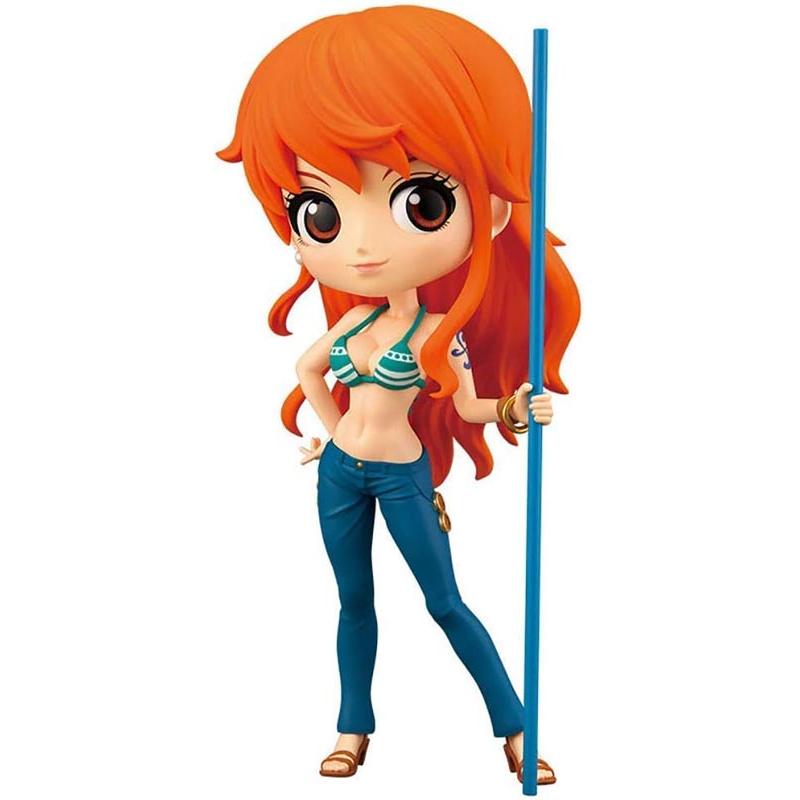 One Piece Q Posket Nami & Boa Hancock Special Color Ver. Nami