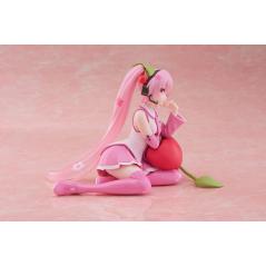 Hatsune Miku Desktop Cute Figure Sakura Miku Cherry Cushion Ver. Taito - 3