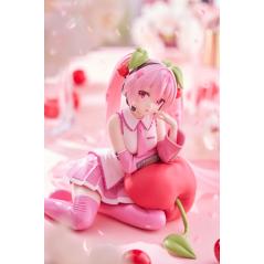 Hatsune Miku Desktop Cute Figure Sakura Miku Cherry Cushion Ver. Taito - 9