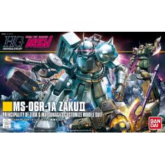 Gundam - HGUC - 154 - MS-06R-1A Zaku II High Mobility Type (Shin Matsunaga Custom) 1/144