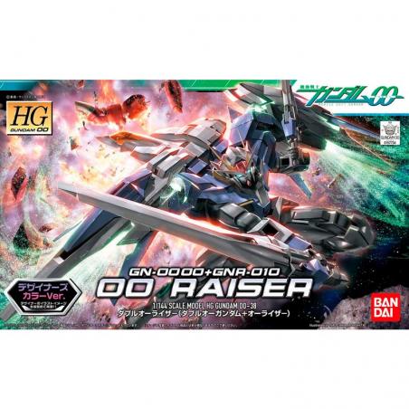 Gundam - HG00 - 38 - GN-0000+GNR-010 00 Raiser (Designer's Color Ver.) 1/144