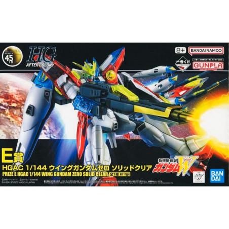 Ichiban Kuji Gundam - HGAC - XXXG-00W0 Wing Gundam Zero Solid Clear 1/144