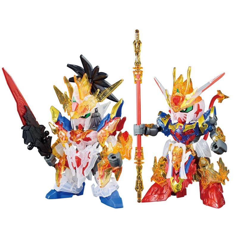 Gundam - SDW Heroes - Liu Bei Unicorn & Wukong Impulse Solid Clear