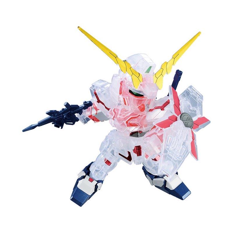 Gundam - SDEX - RX-0 Unicorn Gundam Destroy Mode Solid Clear