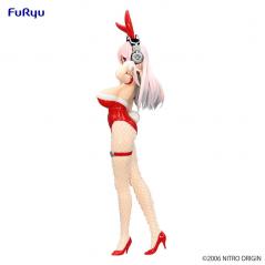 Super Sonico BiCute Bunnies Super Sonico Red Color Ver. Furyu - 4