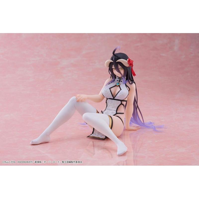 Overlord Desktop Cute Albedo Chinese Dress Ver.