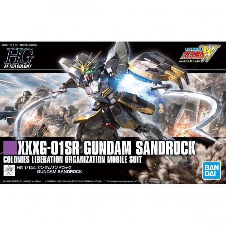 Gundam - HGAC - 228 - XXXG-01SR Gundam Sandrock 1/144 (Caja Dañada)