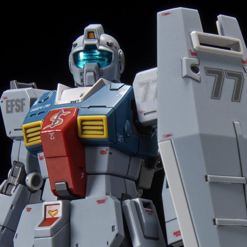 Gundam - HGCDI - RGM-79 GM (Sleggar) 1/144