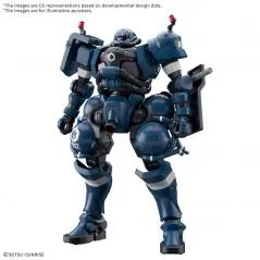 Gundam - HGGQ - 02 - Military Police Zaku 1/144 Bandai - 1