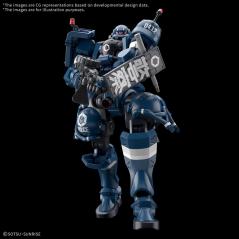 Gundam - HGGQ - 02 - Military Police Zaku 1/144 Bandai - 3