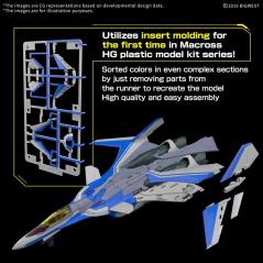 Macross Delta HG VF-31J Siegfried (Hayate Immelmann Use) 1/100 Deluxe Set Bandai - 7