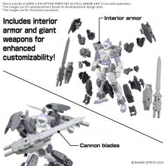 30MM Option Parts Set 20 (Full Armor Unit 1) 1/144 Bandai - 3