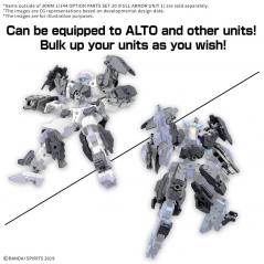 30MM Option Parts Set 20 (Full Armor Unit 1) 1/144 Bandai - 4