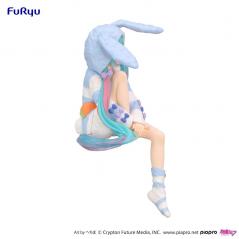 Hatsune Miku Noodle Stopper Hatsune Miku Rabbit Ear Hood Pajama Blue Color Ver. Furyu - 3