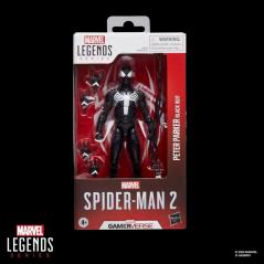 Marvel Legends Series Spider-Man 2 - Peter Parker (Black Suit) Hasbro - 8