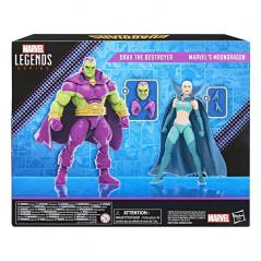 Marvel Legends Series Guardians of the Galaxy - Drax the Destroyer & Marvel's Moondragon Hasbro - 8