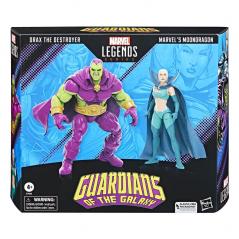 Marvel Legends Series Guardians of the Galaxy - Drax the Destroyer & Marvel's Moondragon Hasbro - 7