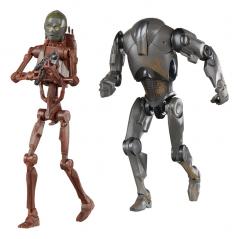 Star Wars The Attack of the Clones Black Series - C-3PO (B1 Battle Droid Body) & Super Battle Droid Hasbro - 1