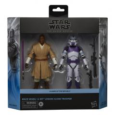 Star Wars Clones of the Republic Black Series - Mace Windu & 187th Legion Clone Trooper Hasbro - 9