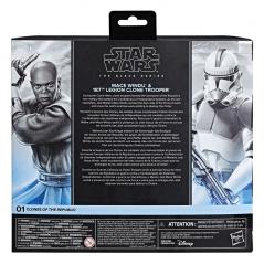 Star Wars Clones of the Republic Black Series - Mace Windu & 187th Legion Clone Trooper Hasbro - 10