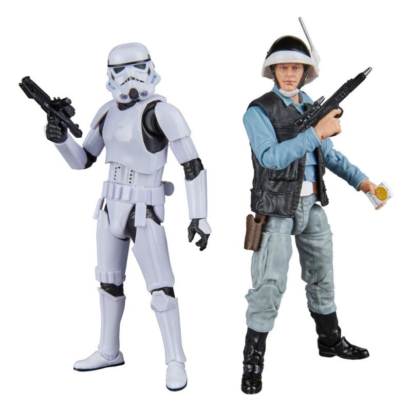 Star Wars A New Hope Black Series - Rebel Trooper & Stormtrooper