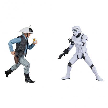 Star Wars A New Hope Black Series - Rebel Trooper & Stormtrooper