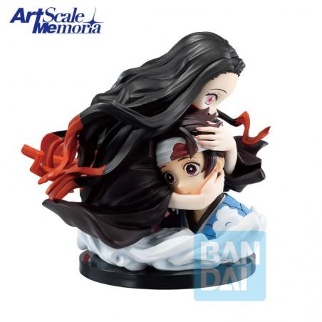 Demon Slayer: Kimetsu no Yaiba Ichibansho Art Scale Memoria Tanjiro Kamado & Nezuko Kamado (Locus)